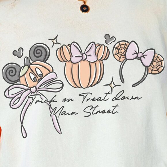 Tis the season shirt Coquette Bow Castle Halloween Shirt Pumpkin Shirt 99 - Picture 2 of 5